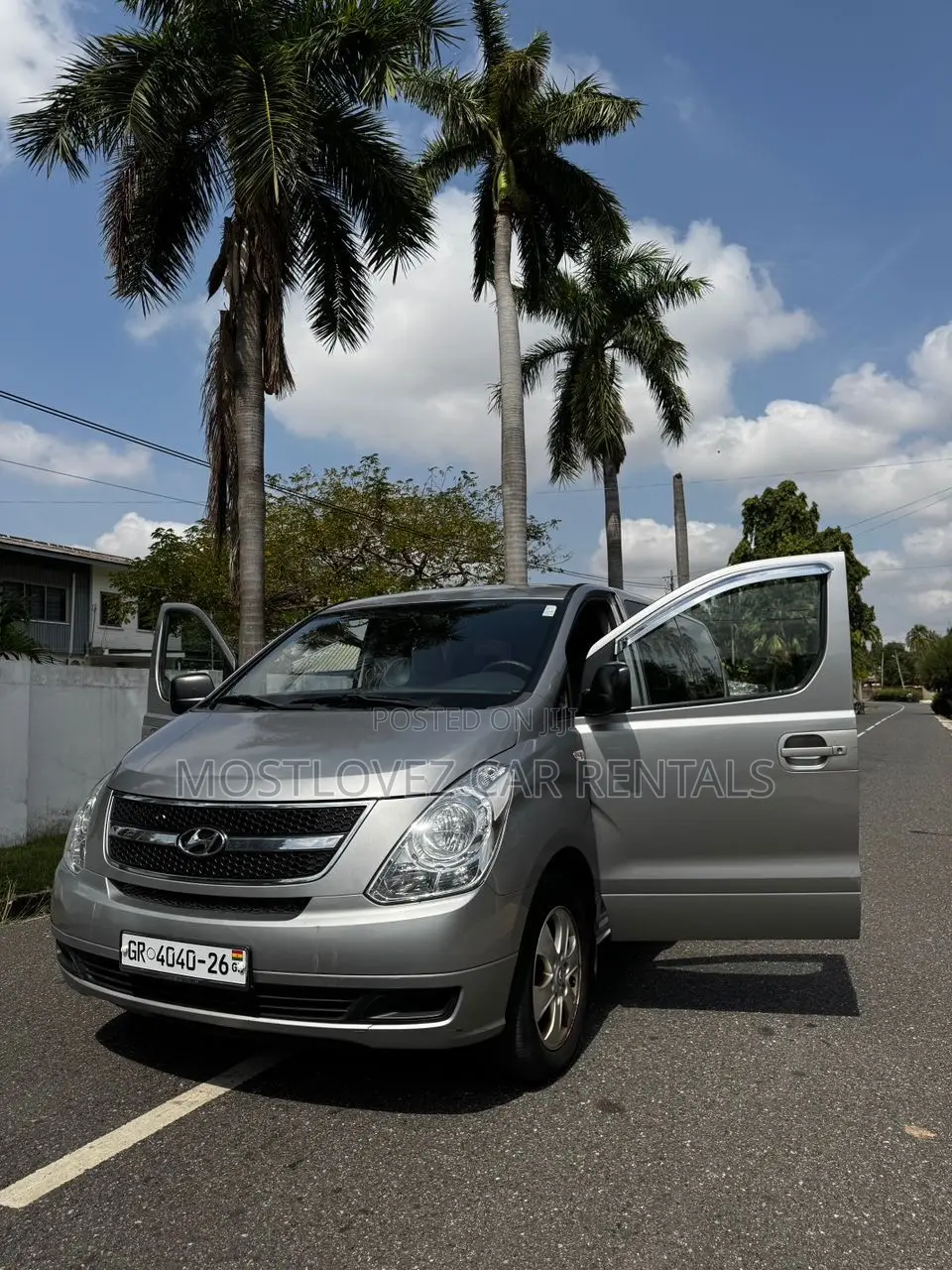 Car Rental- Van for Rent