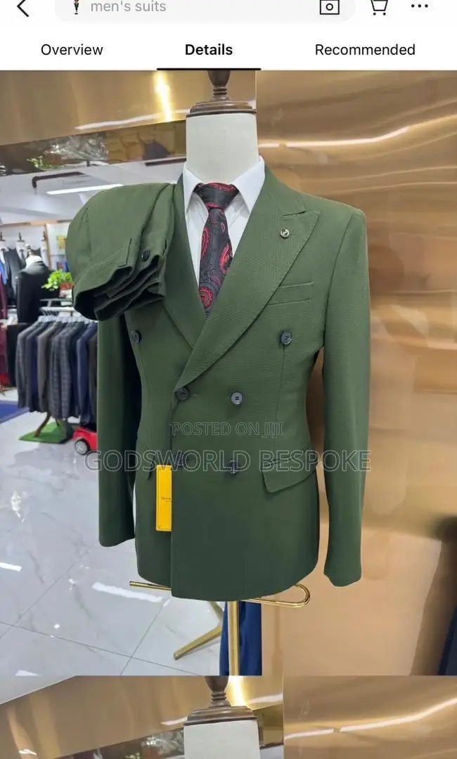 Mario Casas 3pcs Suit