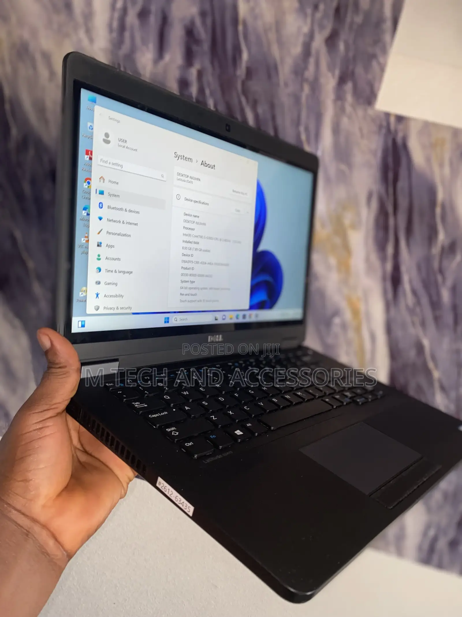 Laptop Dell Latitude E5270 8GB Intel Core i5 SSD 256GB