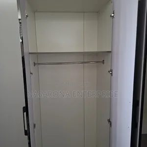 Glossy 4 Door Double Wardrobe 160x55x220cm a-1