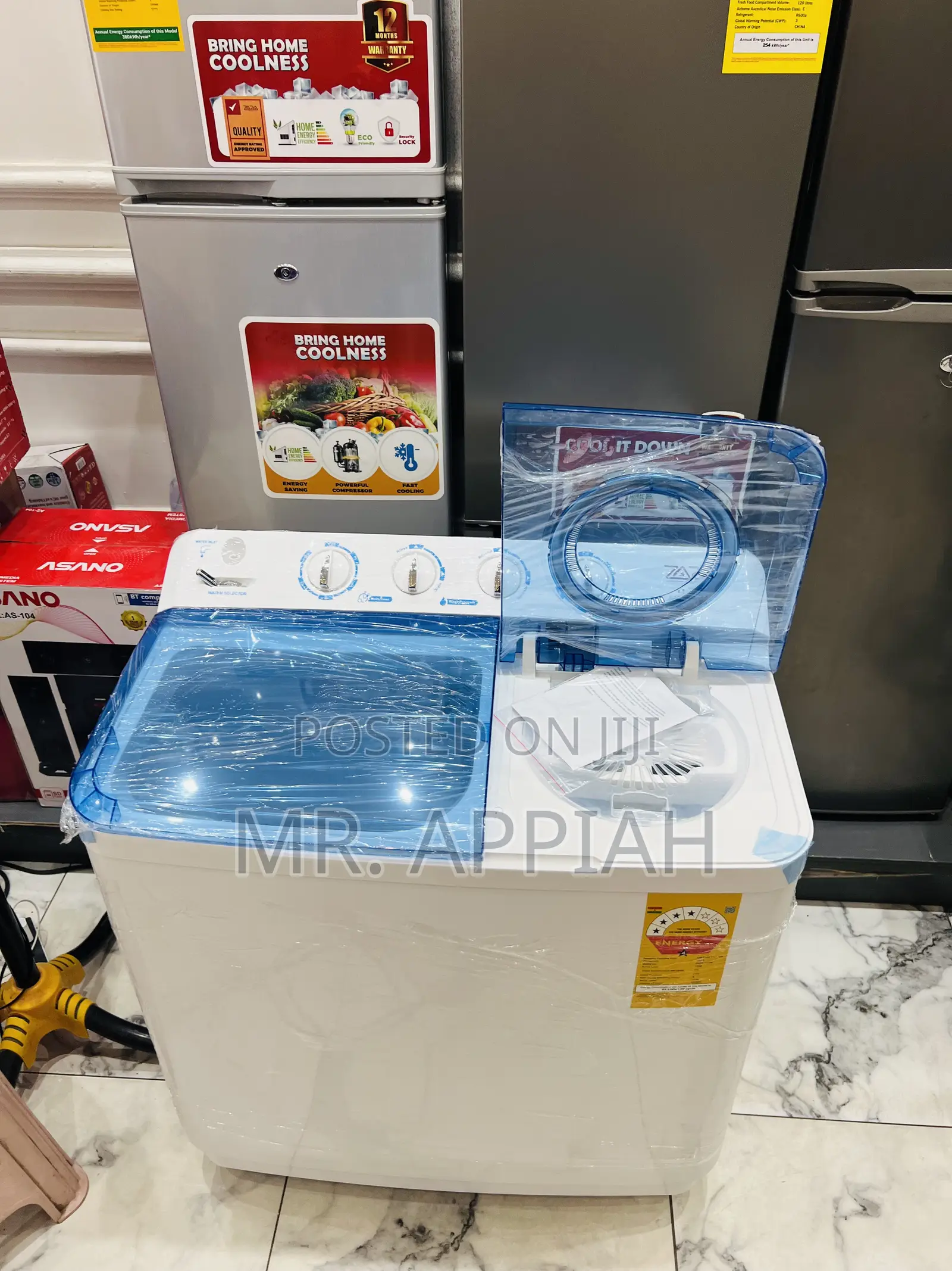 Lovely Design Zara 11kg Twin Tub Electric Washing Machine(Spin Dry)