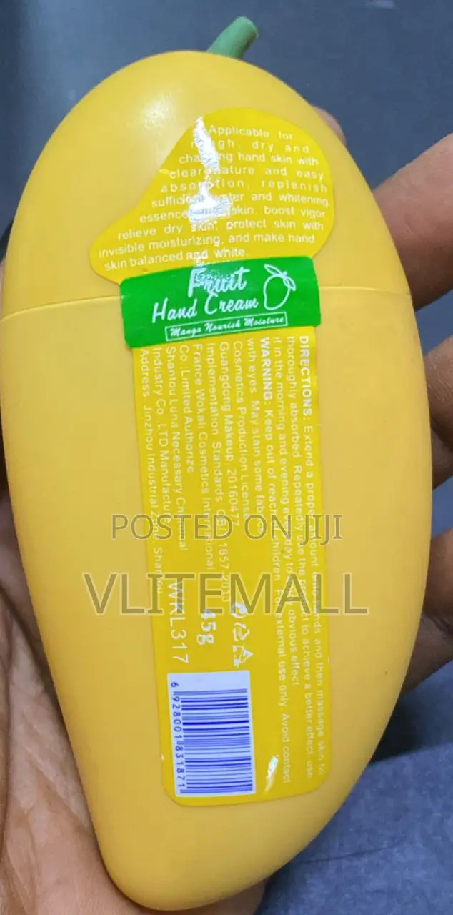 Wokali Fruit Mango Hand Cream