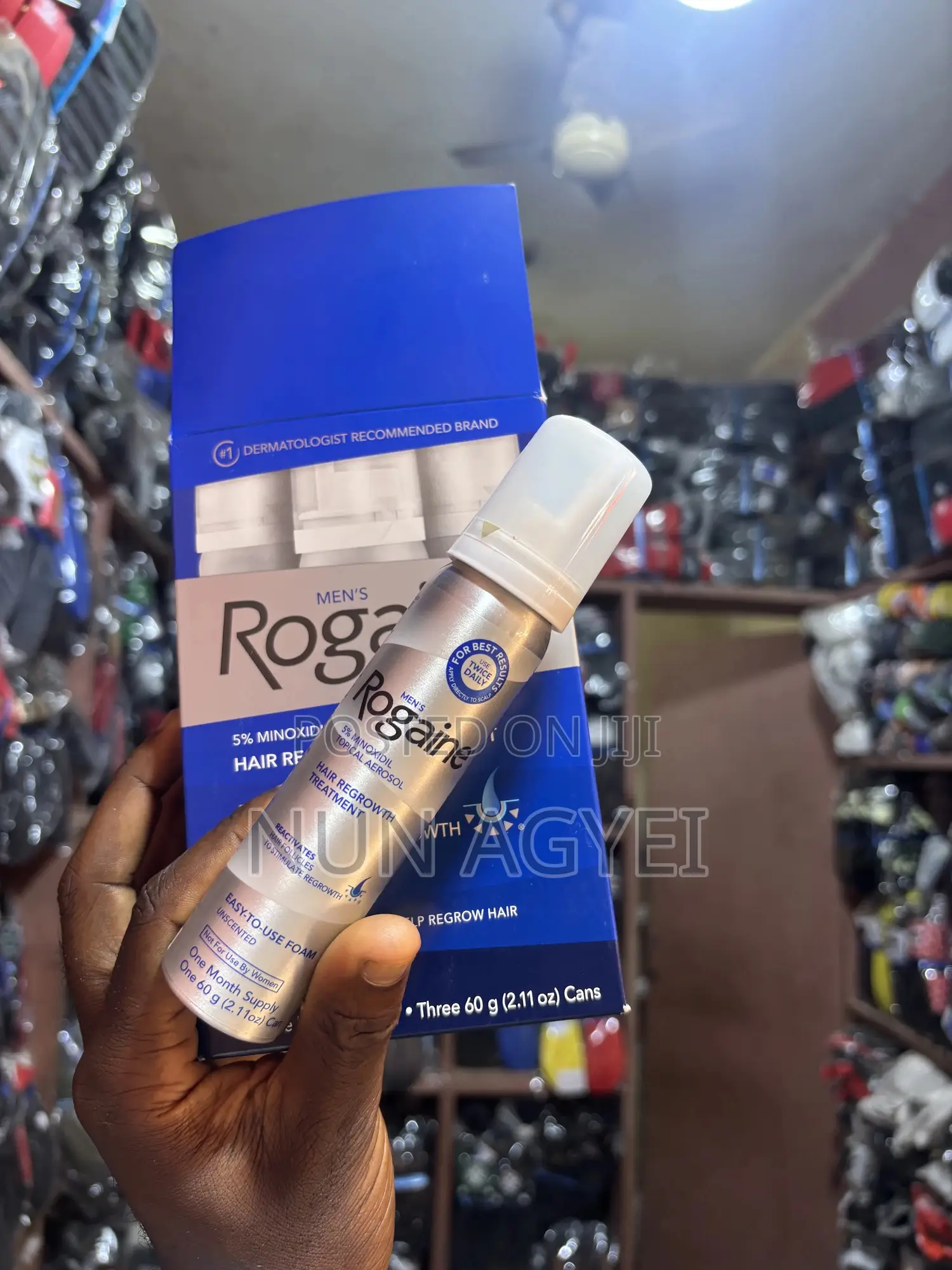 Rogaine Foam Bottle