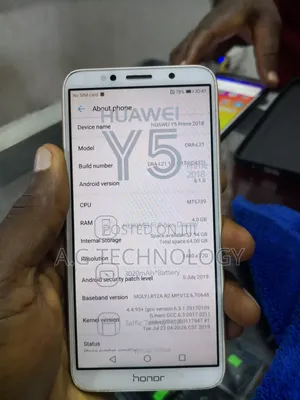 Huawei Y5 32 GB Yellow