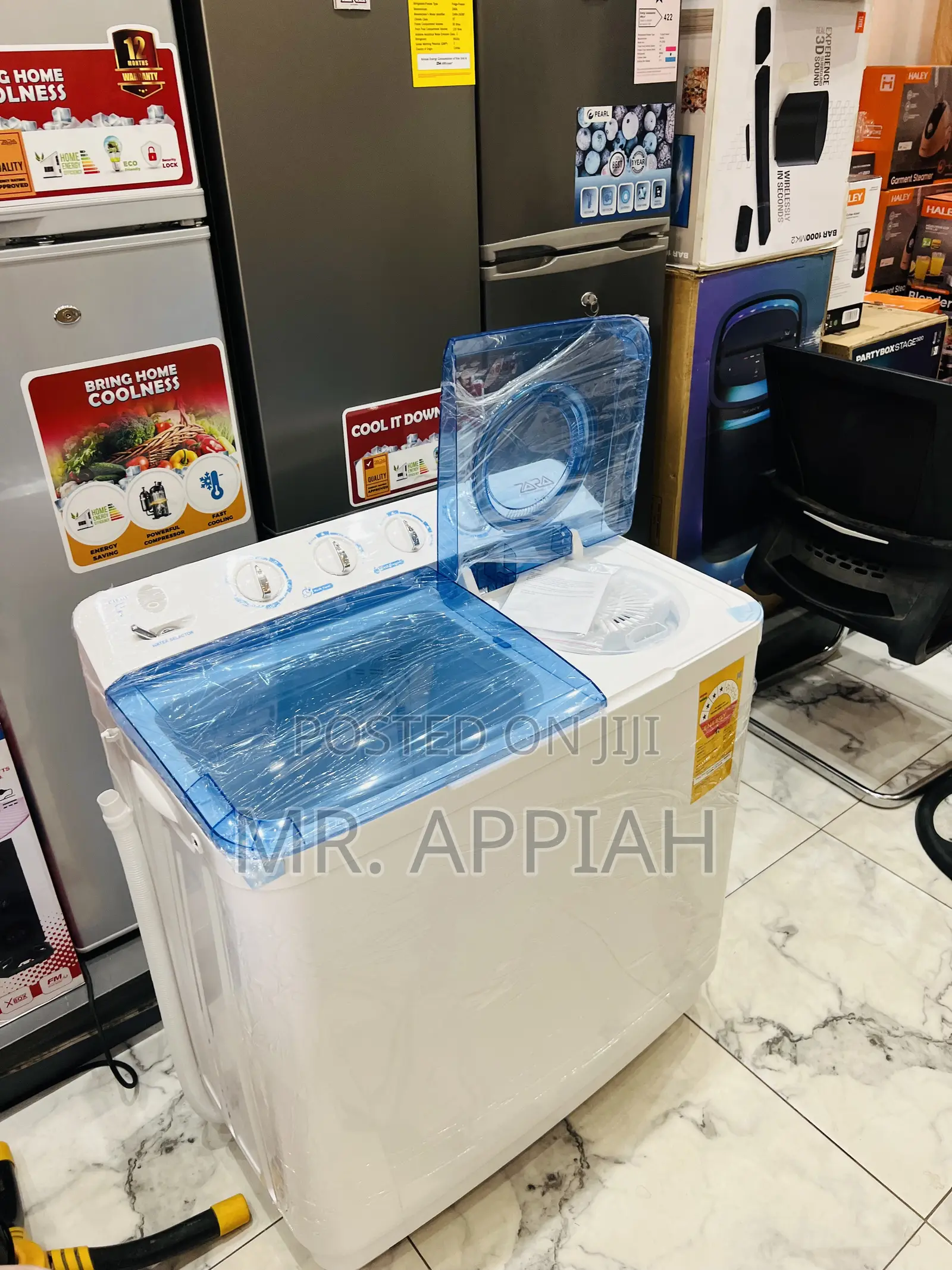 Efficient Zara 11kg Semi-Auto Top Load Washing Machine(2025 Model)