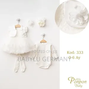 Turkish Luxury White Baby Christening /Baptism Gift Set