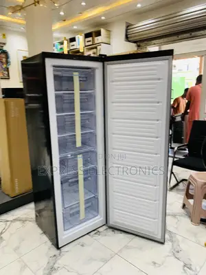 Purchase the New Black Upright Freezer Pearl Puf-370