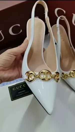Gucci Interlocking Chain Heels