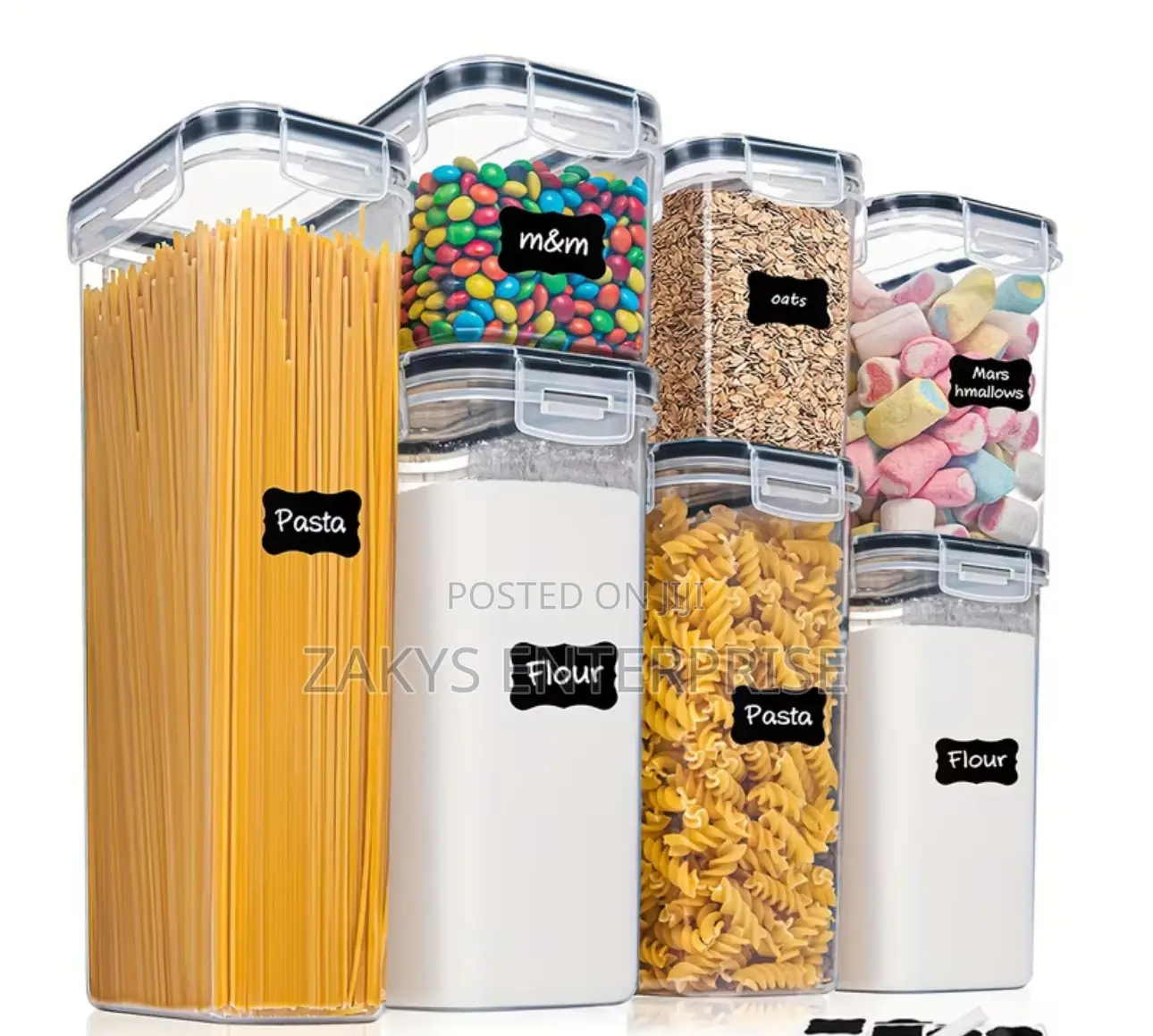 8pcs Storage Containers