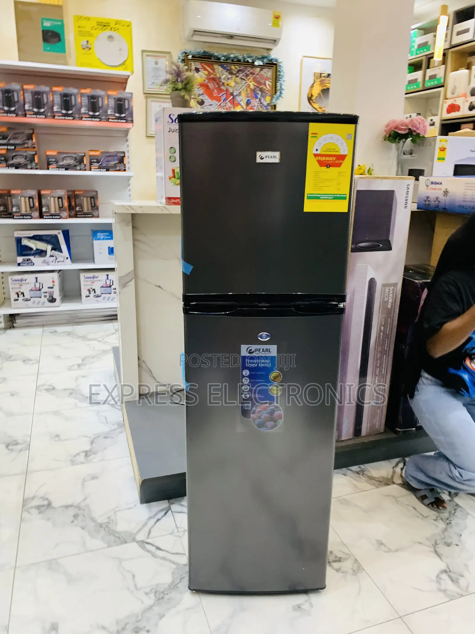 Pf-262tix Double Door Fridge Pearl