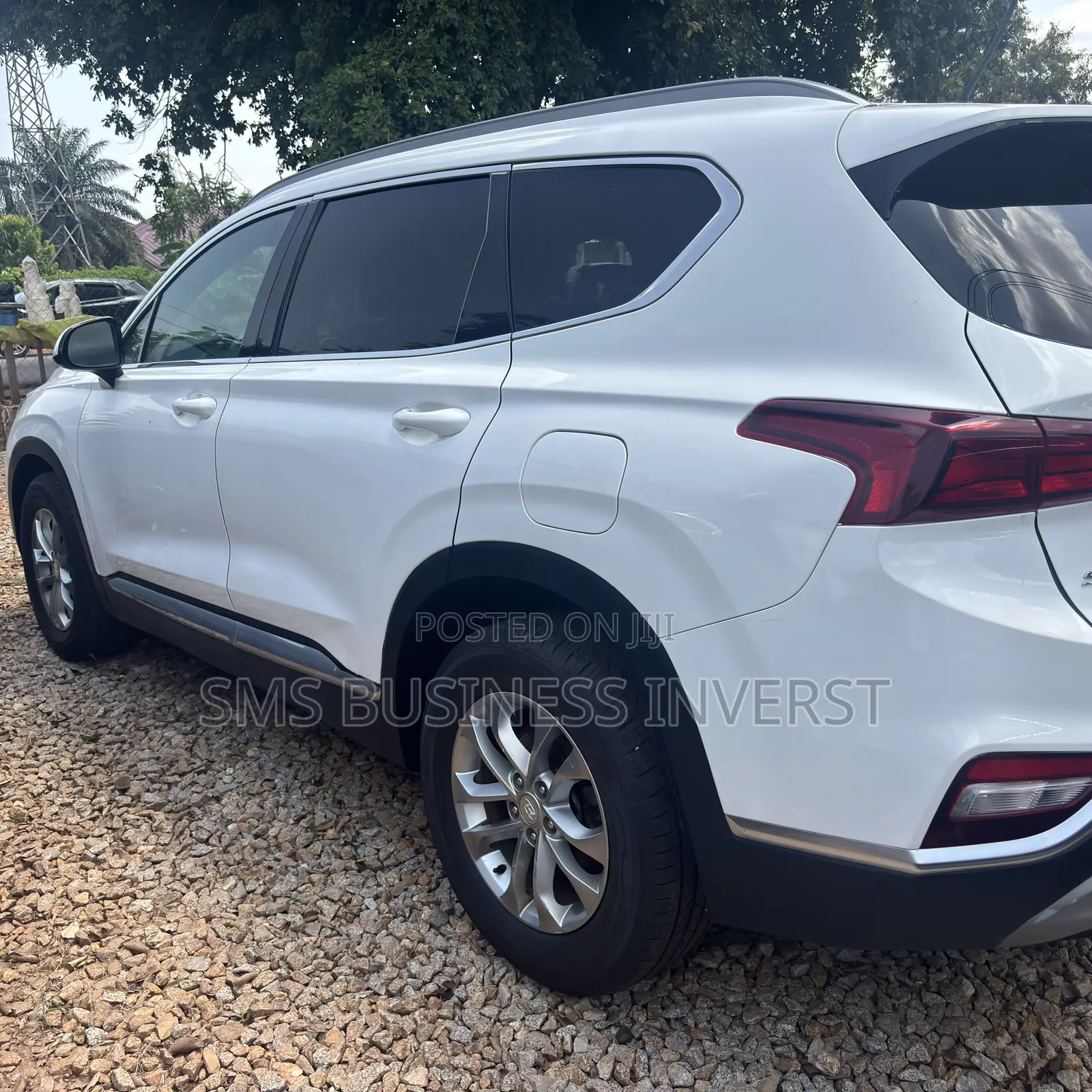 Hyundai Santa Fe SE AWD 2017 White