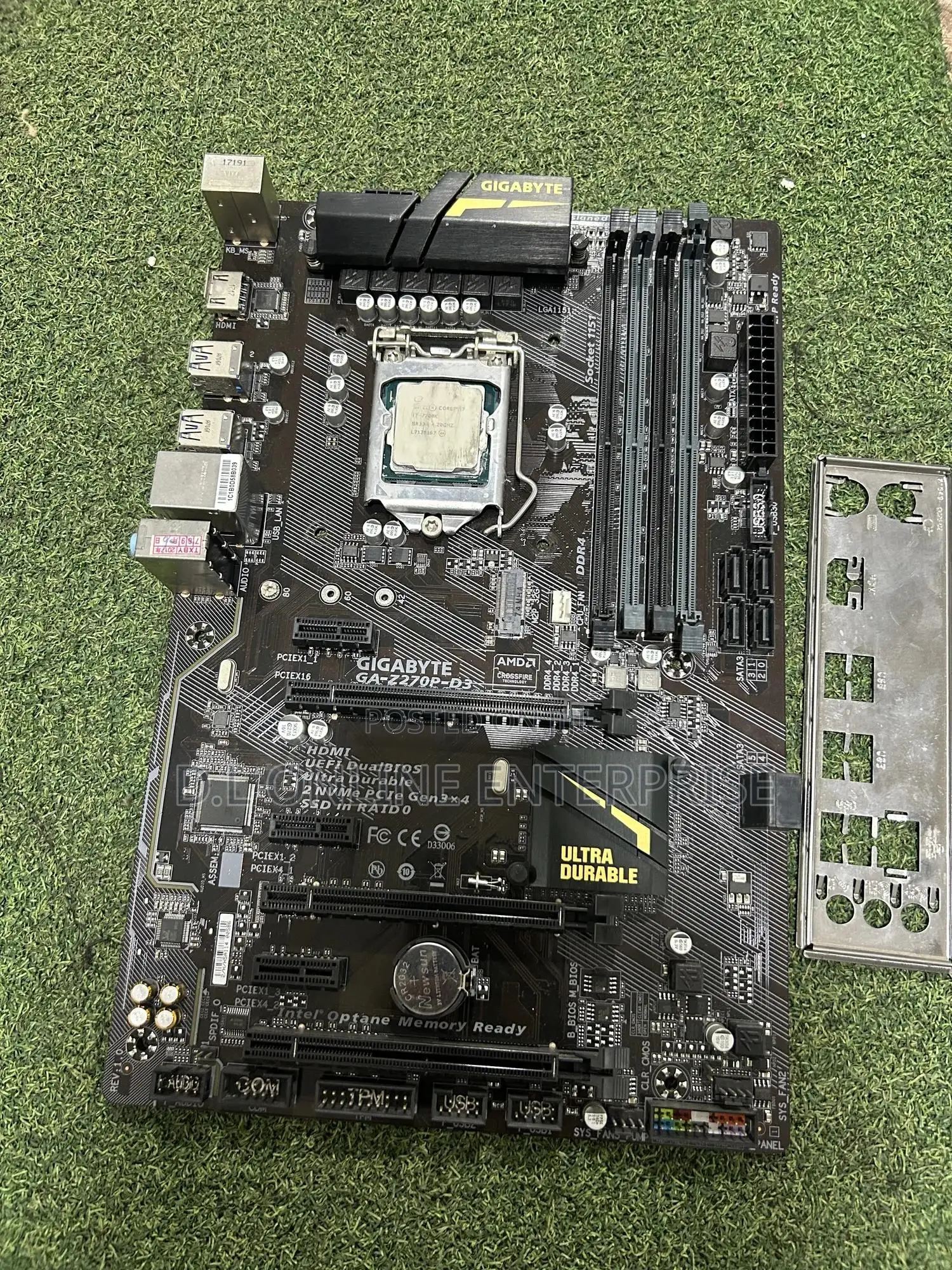 I7700k + Gigabyte Z270p-D3
