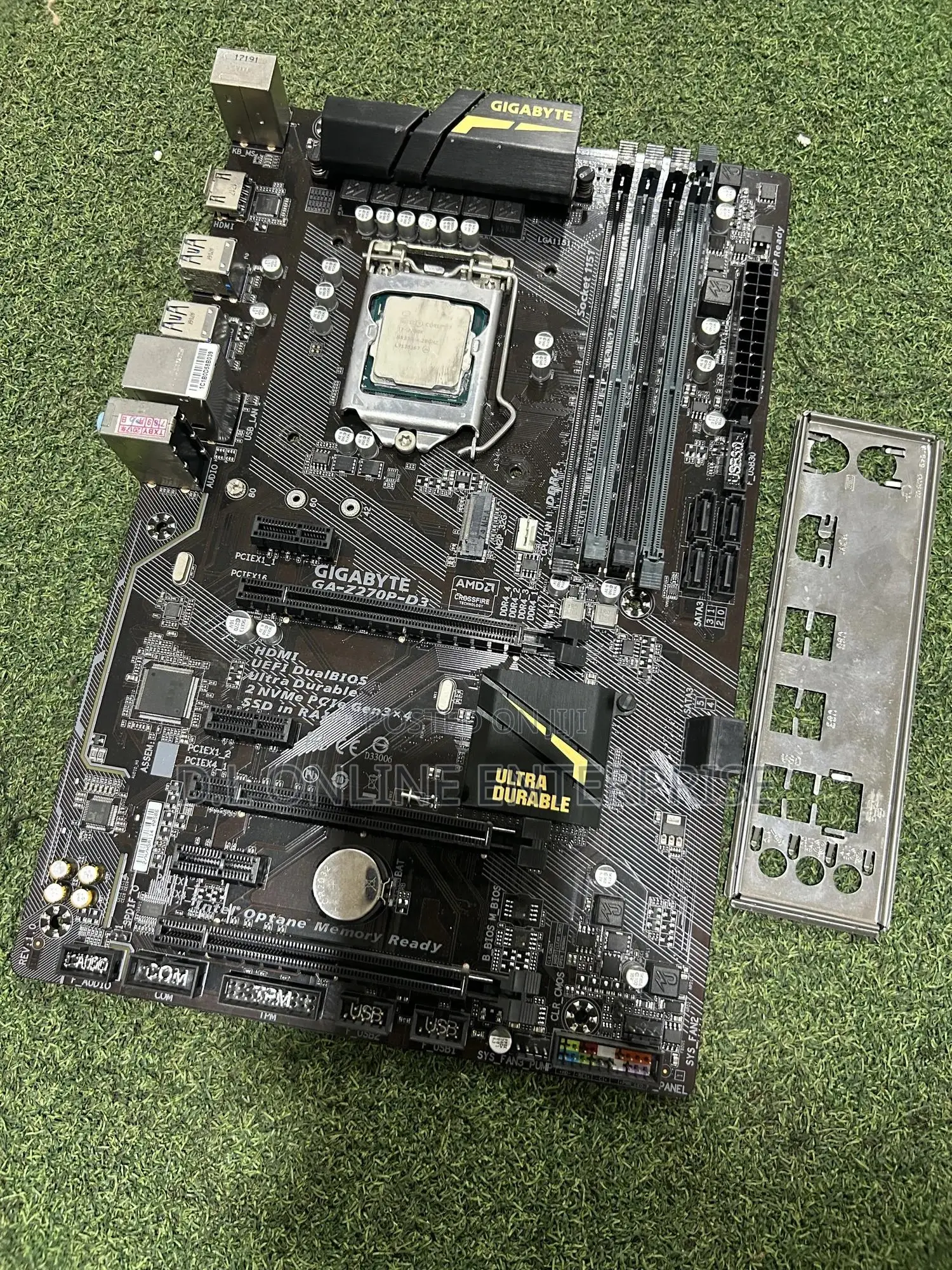I7700k + Gigabyte Z270p-D3