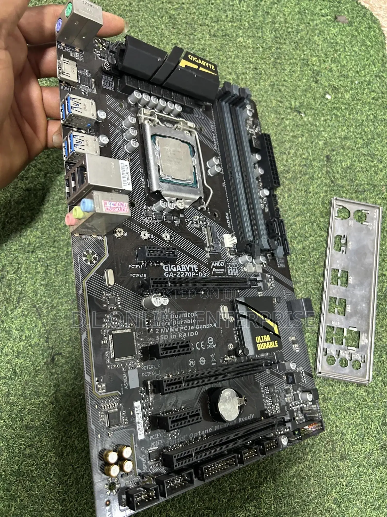 I7700k + Gigabyte Z270p-D3
