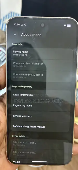 Google Pixel 10 Pro XL 256 GB