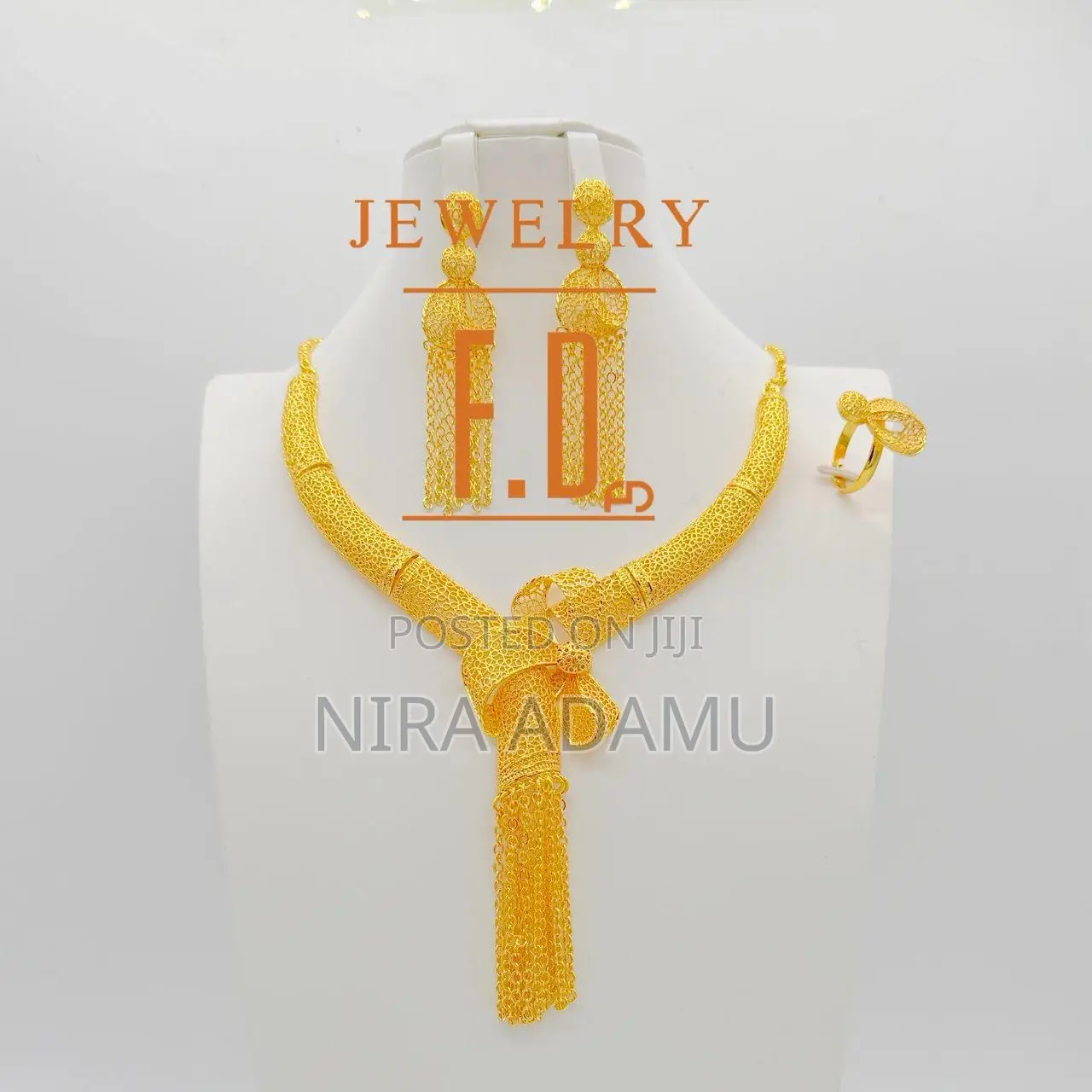 Gold Plated Jewelry Set