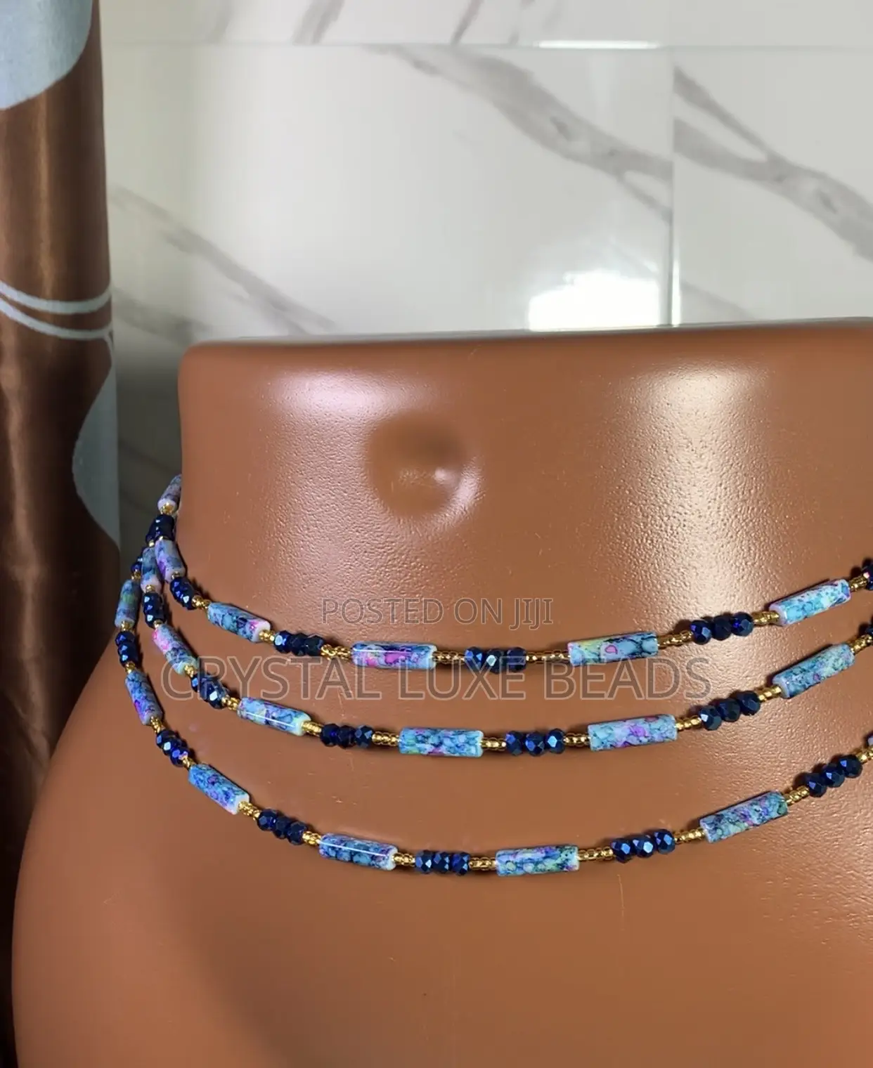 Kente Curves Waist Beads