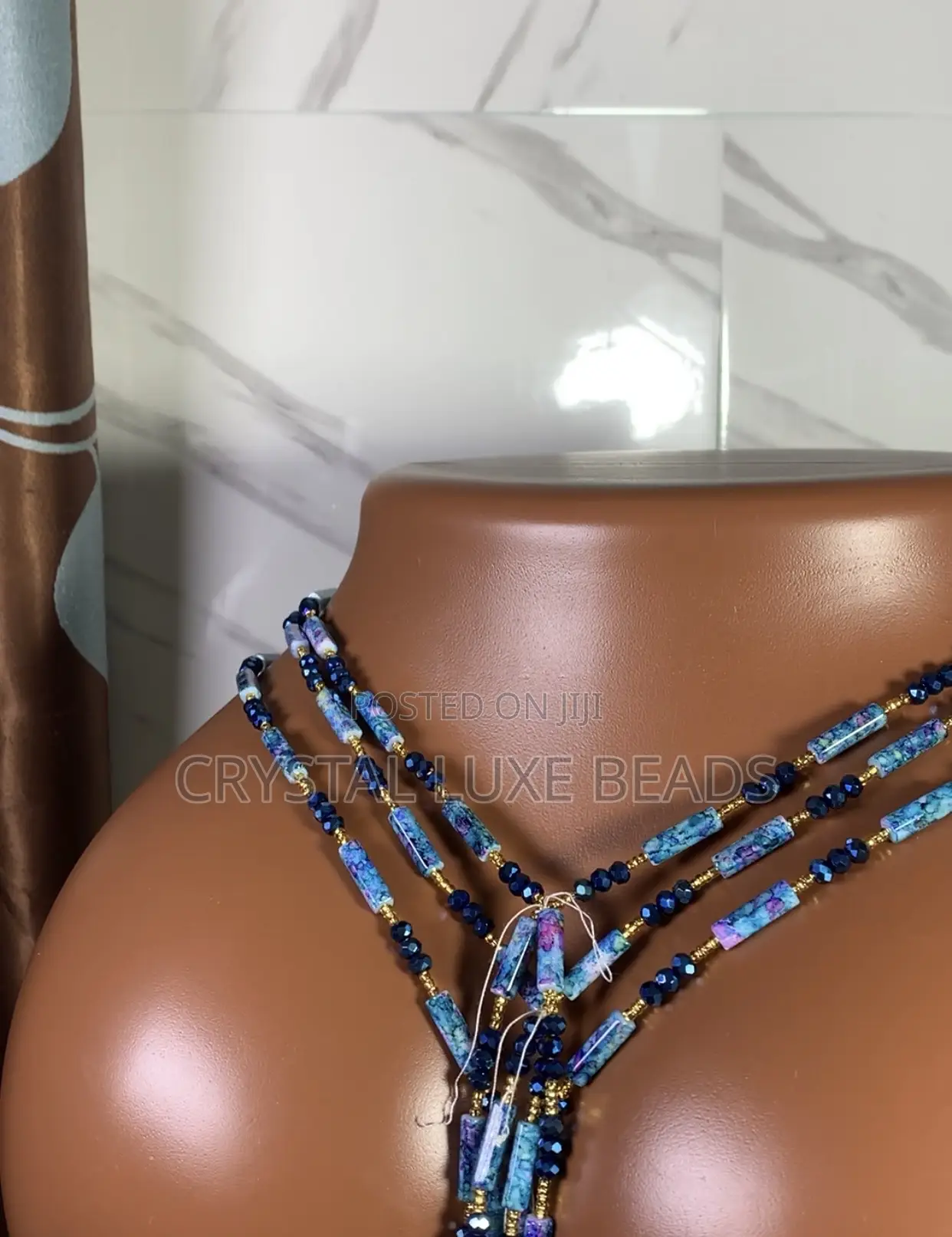 Kente Curves Waist Beads