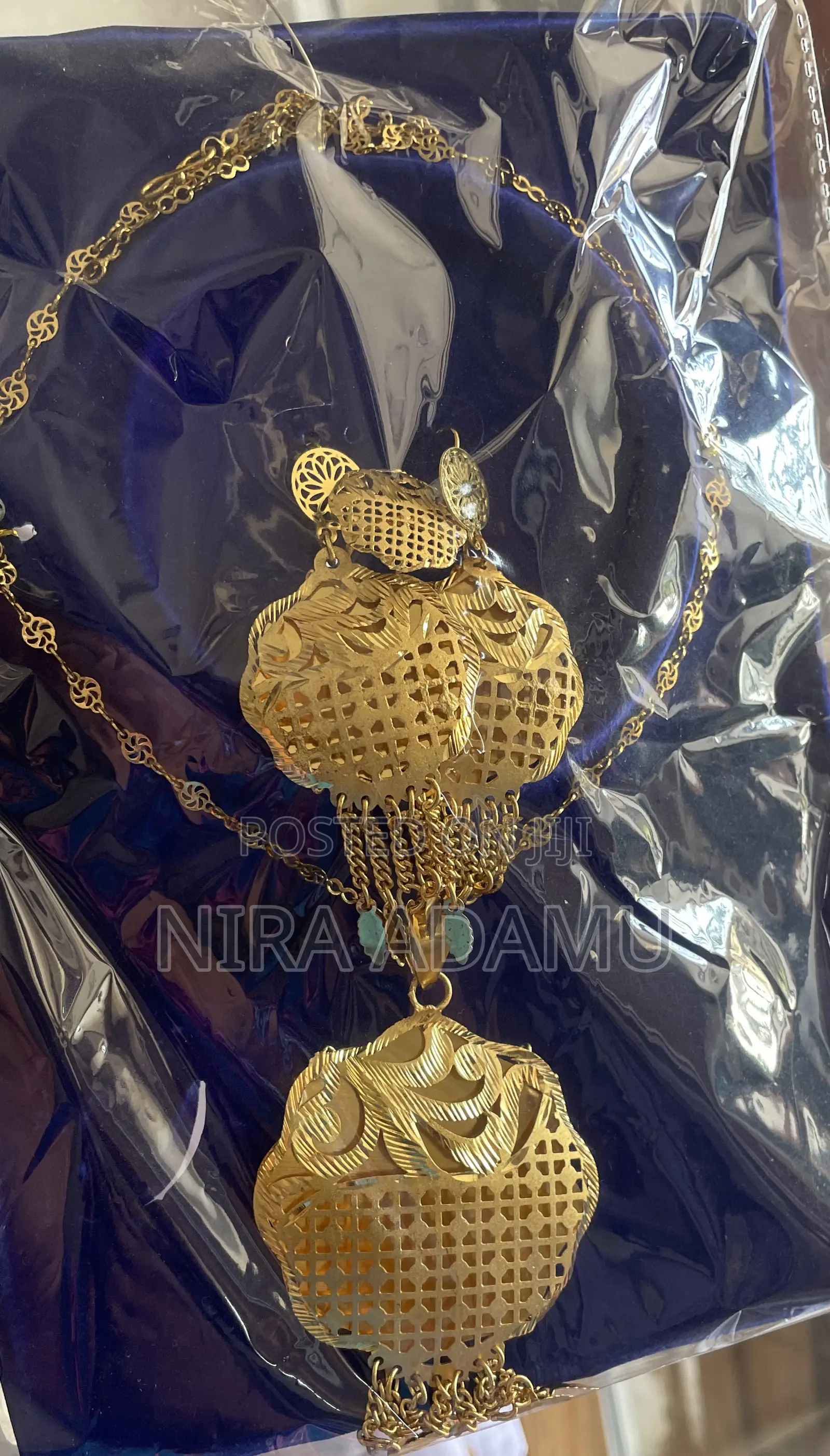 Gold Plated Jewelry Set