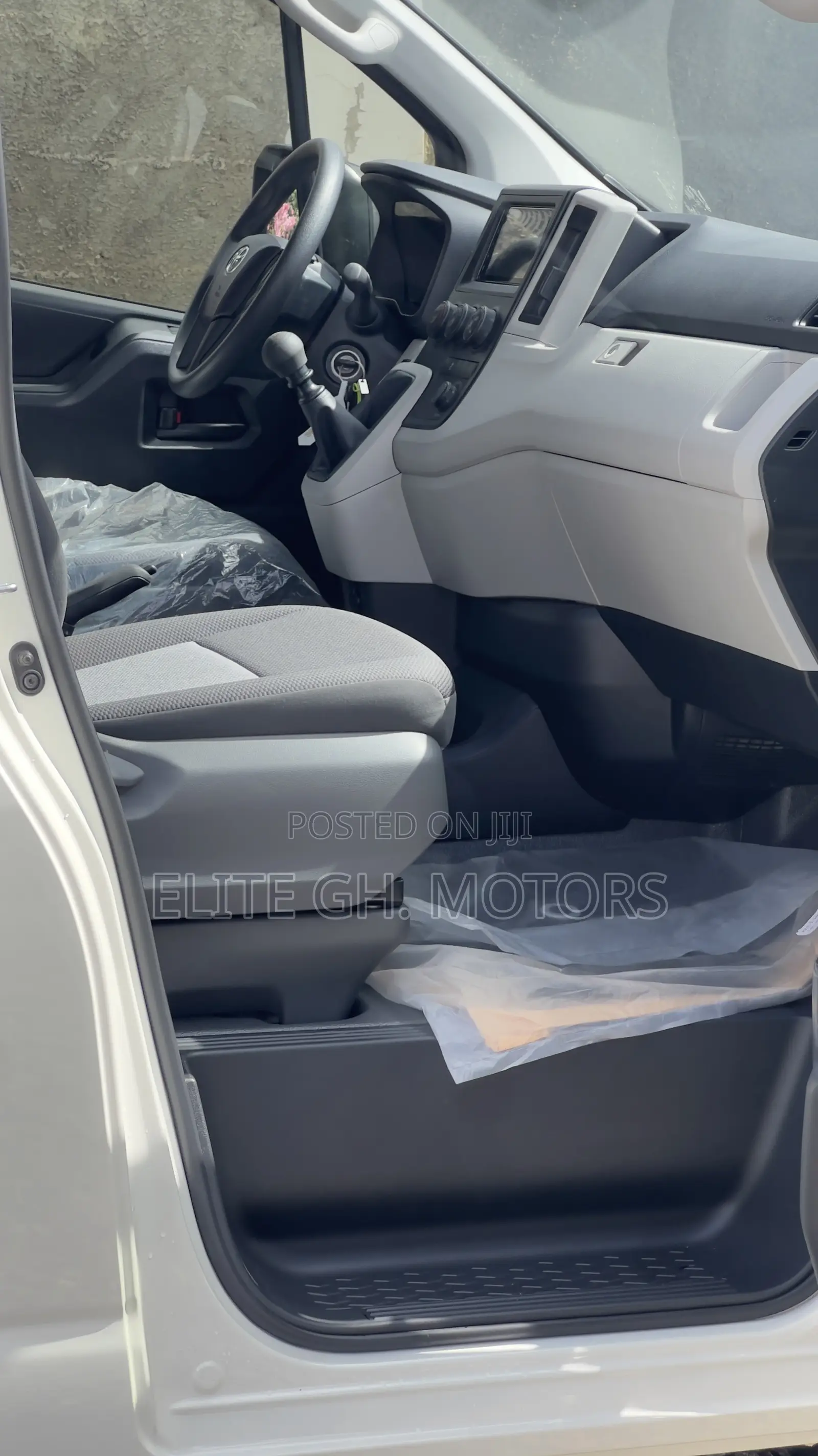 New Toyota HiAce 2025 White