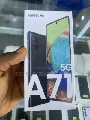 New Samsung Galaxy A71 5G 128 GB Black