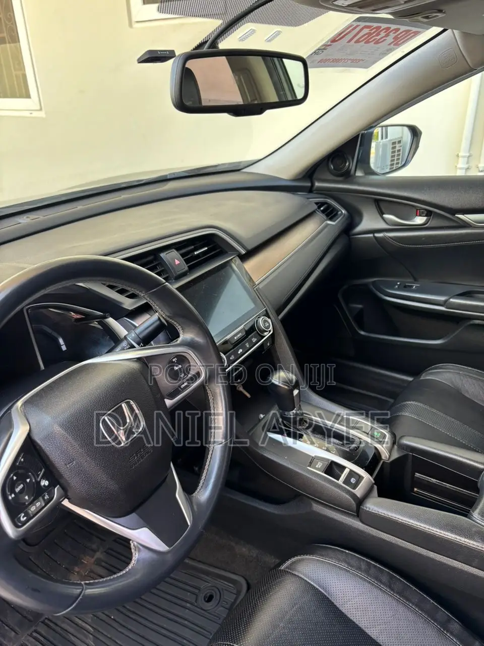 Honda Civic EX-L 4dr Sedan (1.5L 4cyl) 2016 Black