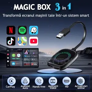 Wirelessl Android Auto/Carplay Ai Adapter