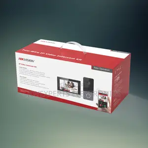 Ip Video Intercom Kit (Wireless Doorbell + Touchscreen)Ds-Kis603-P(C)