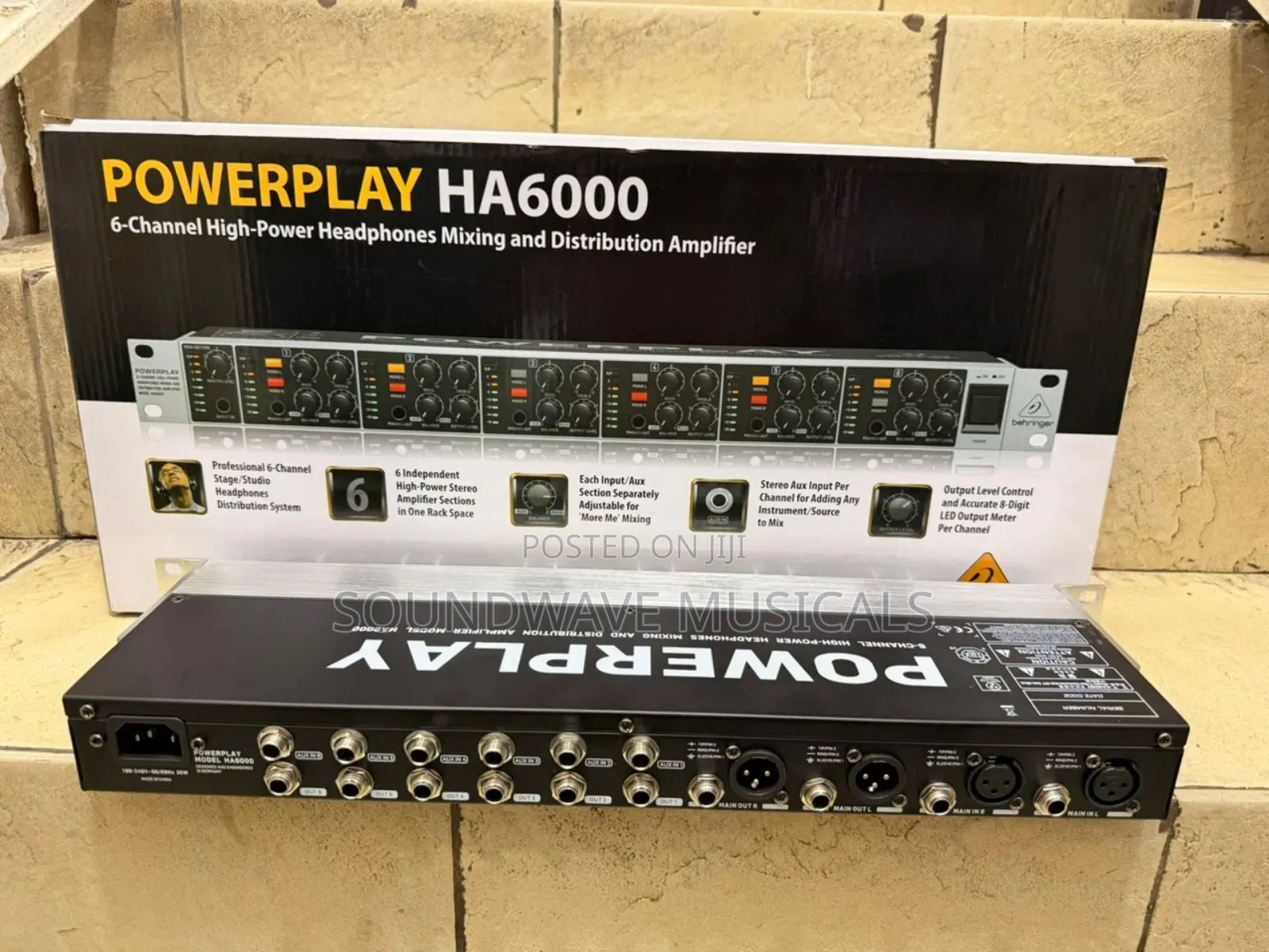 Powerplay (6-Channal Headphone Amplifier System