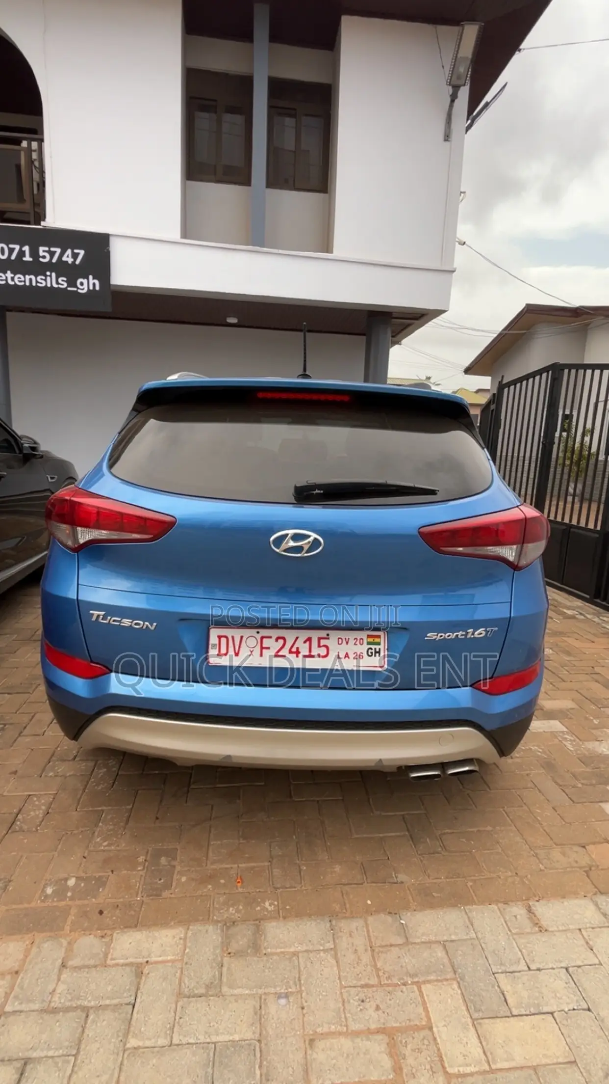 Hyundai Tucson Sport AWD 2017 Blue