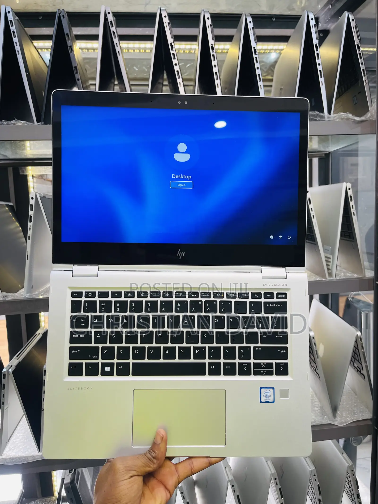 Laptop HP EliteBook x360 1030 G2 16GB Intel Core i7 SSD 512GB