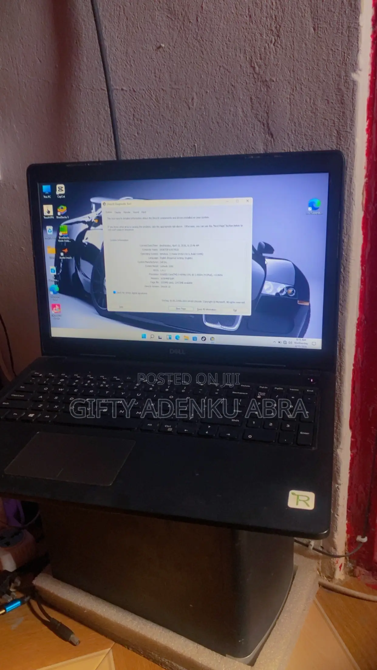 Laptop Dell Latitude 3580 16GB Intel Core i3 HDD 500GB