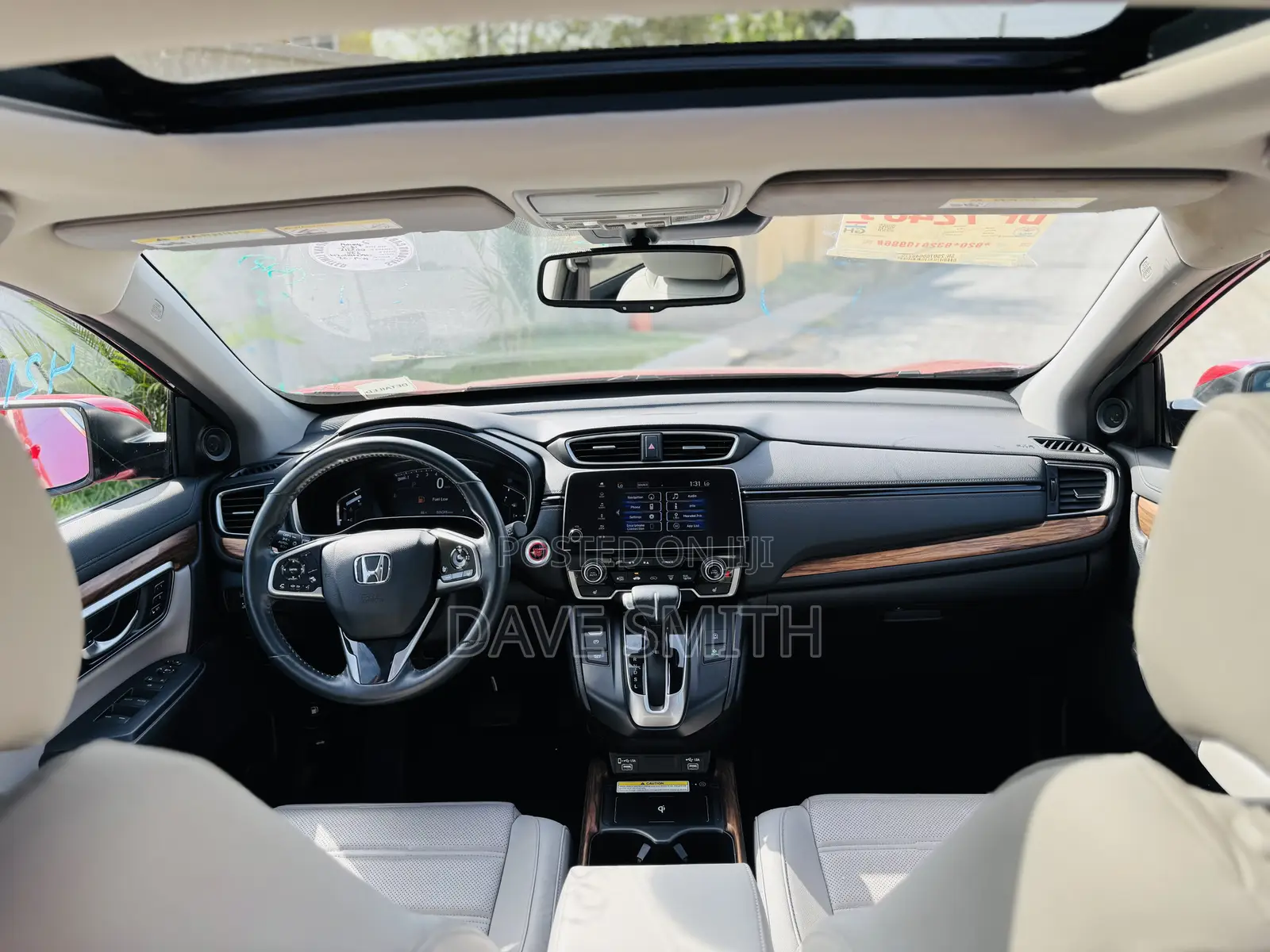 Honda CR-V Touring 2021 Red