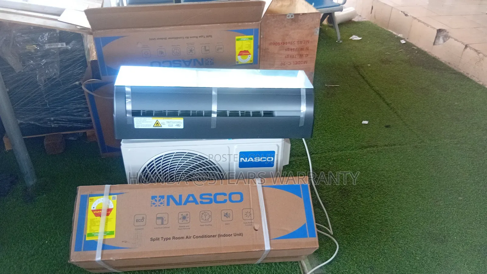 Nasco 1.5hp Mirror Air Conditioner – Cool in Style