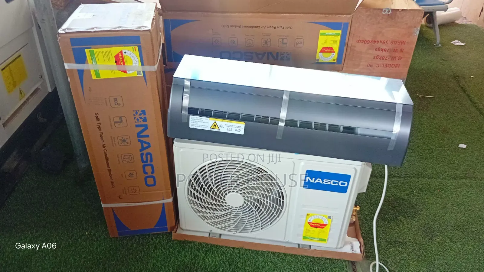 Nasco Elegant Cooling Solution – Nasco Mirror 1.5hp Air Conditioner