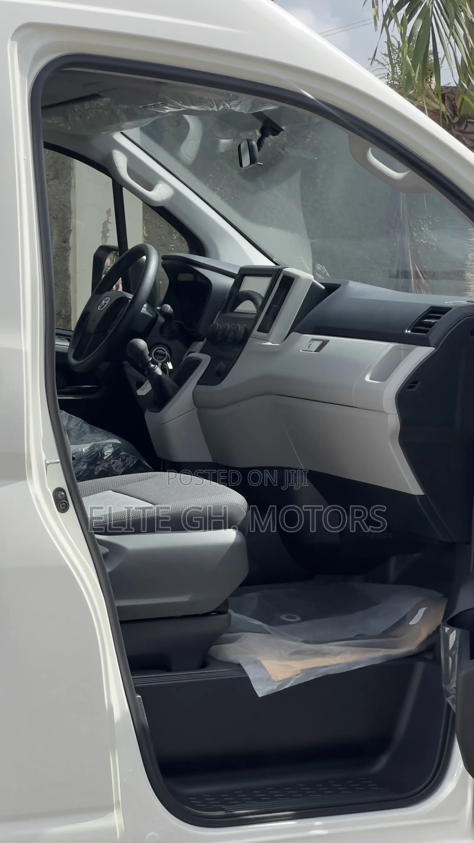New Toyota HiAce 2025 White
