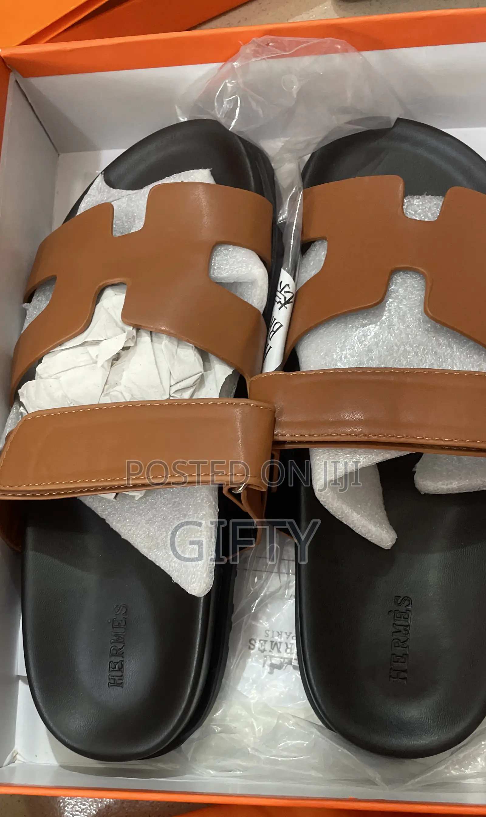 Hermes Slippers