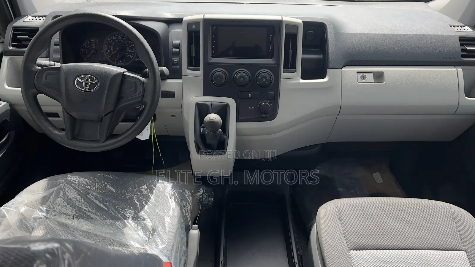 New Toyota HiAce 2025 White