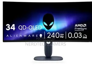 Alienware 34 Qd-Oled Gaming Monitor