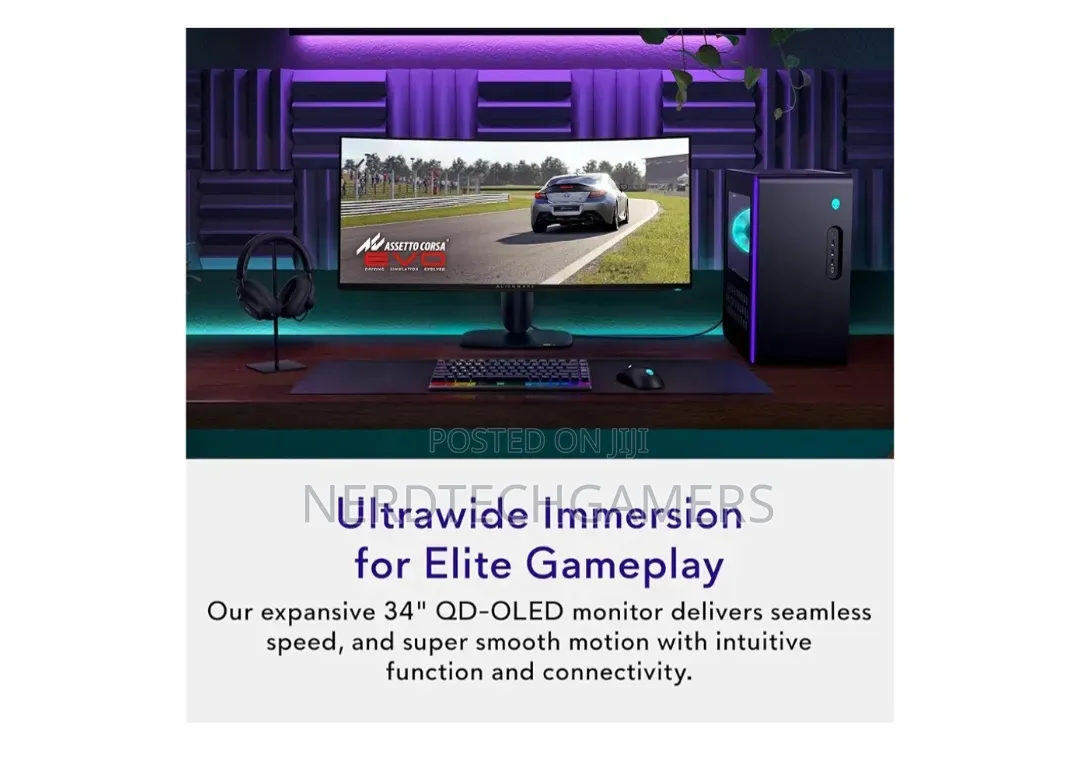 Alienware 34 Qd-Oled Gaming Monitor