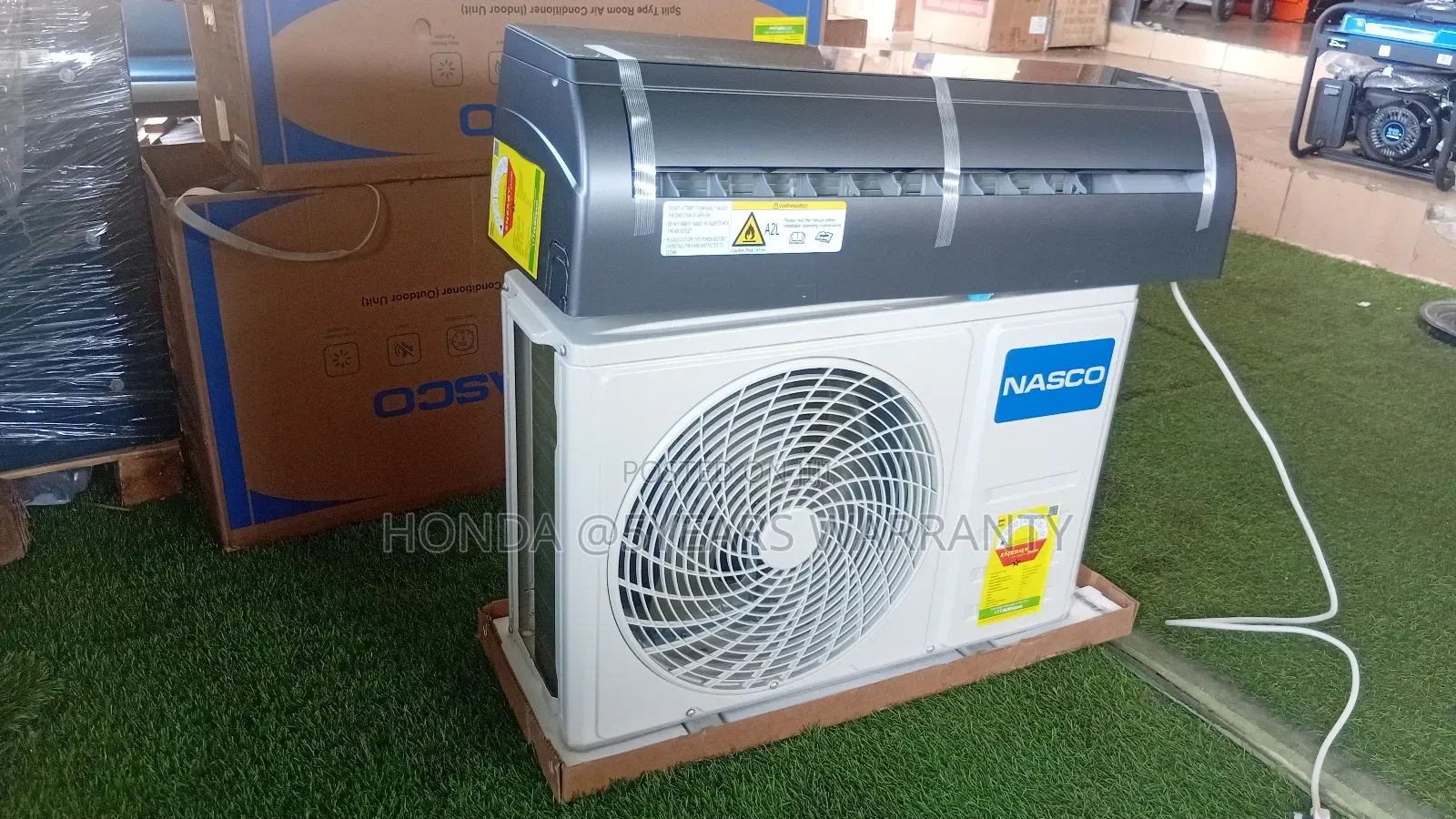 Nasco 1.5hp Mirror Ac – Elegant Look, Strong Cooling Nasco 1.5hp