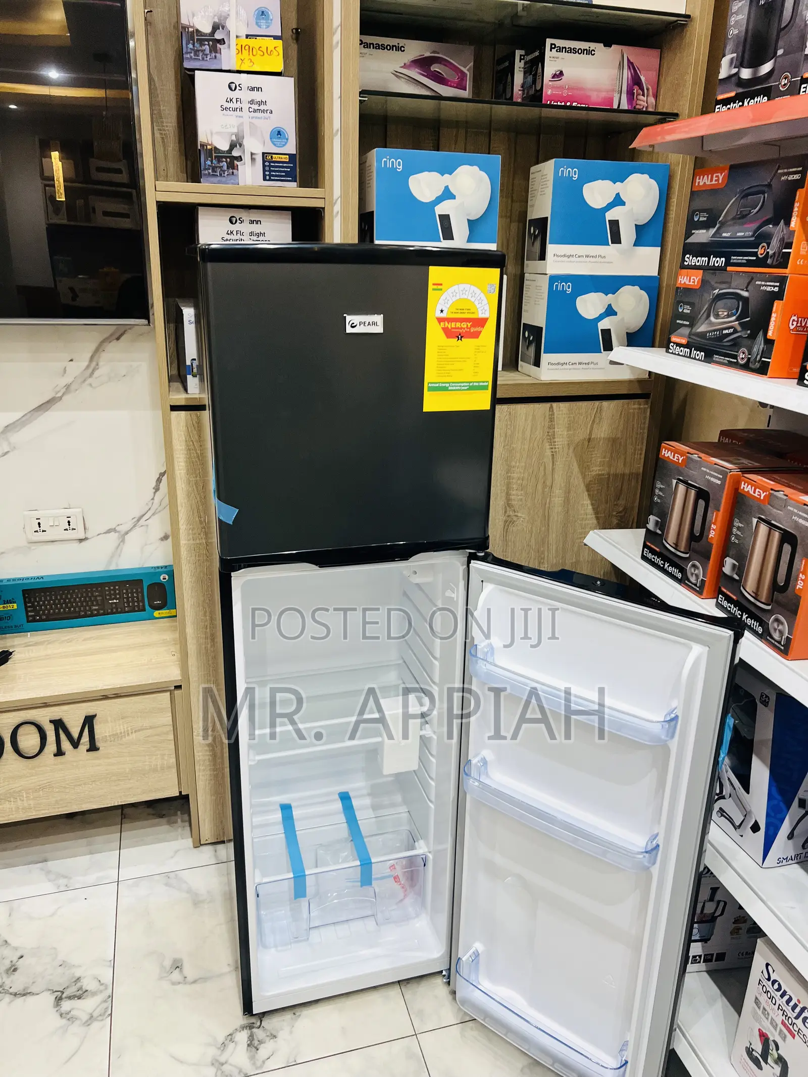 Pearl Pf-262tix Top Mount Freezer Electric Refrigerator.