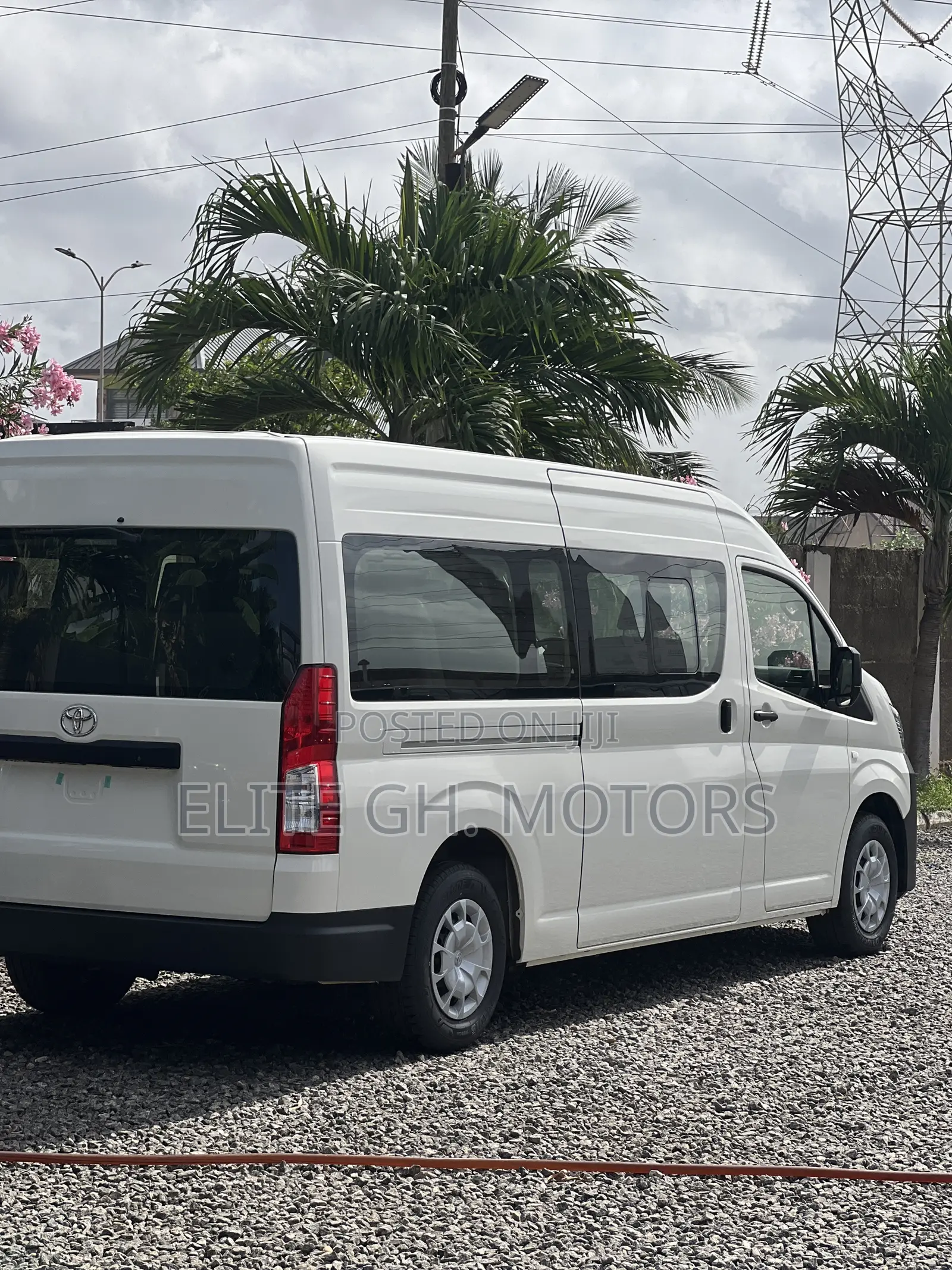 New Toyota HiAce 2025 White