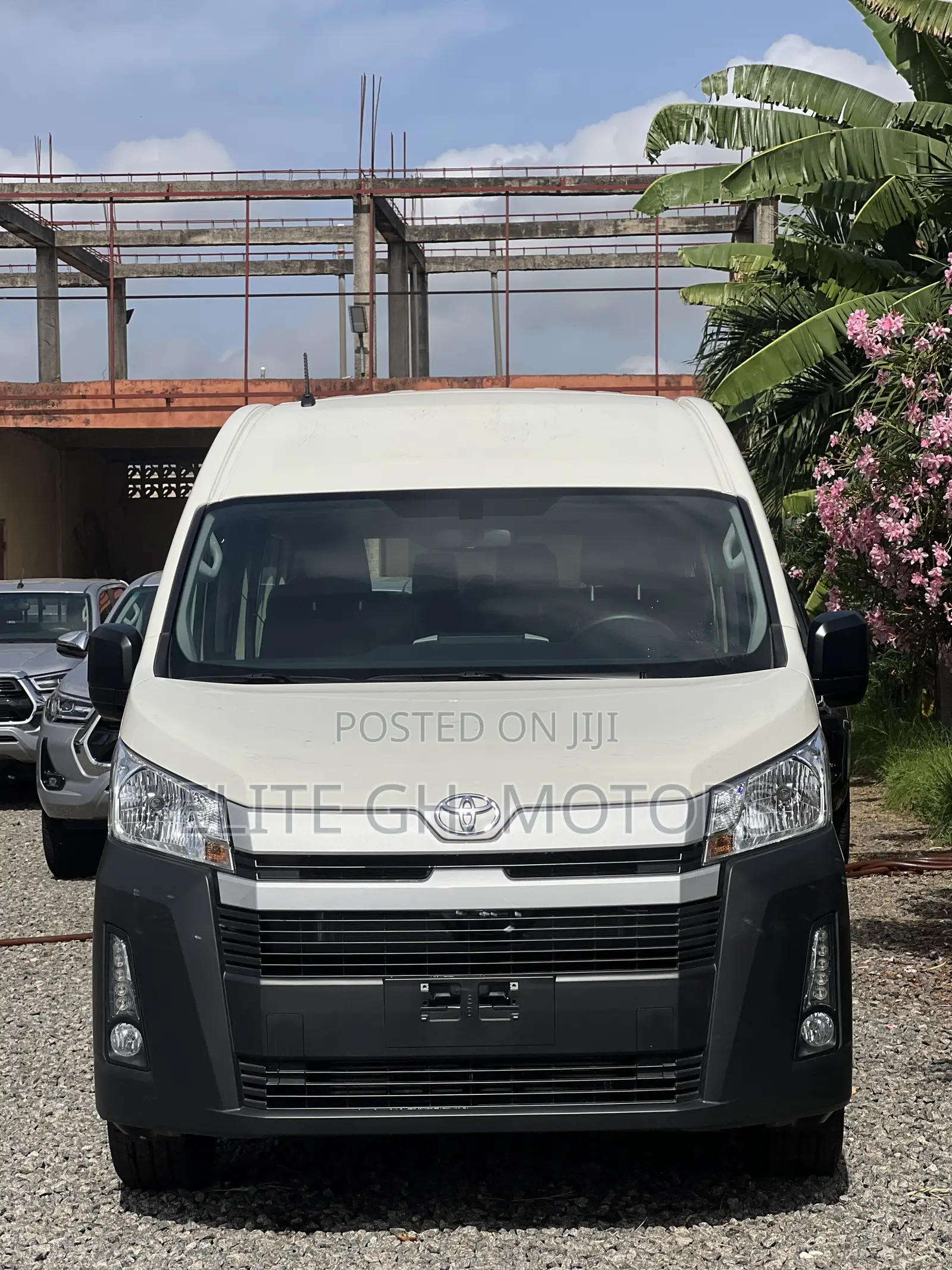 New Toyota HiAce 2025 White