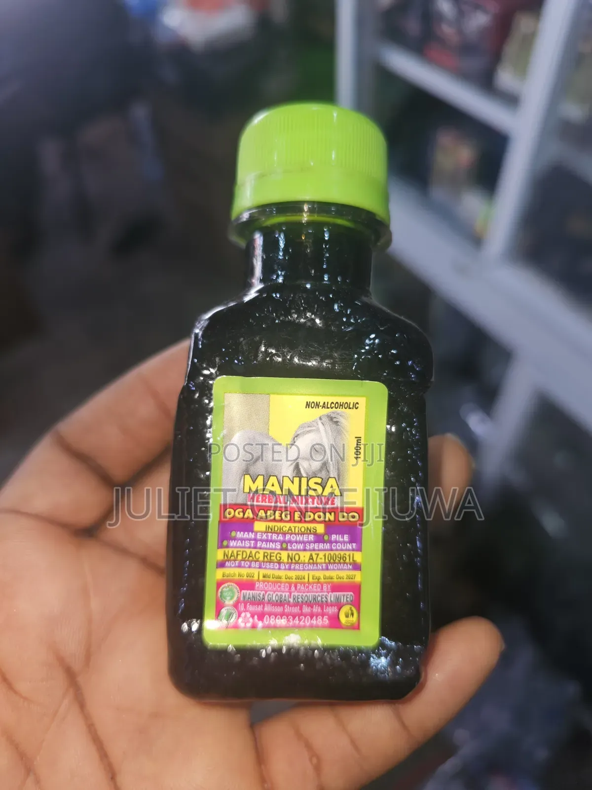 Oga Abeg Manpower Herbal Non Alcoholic Drink