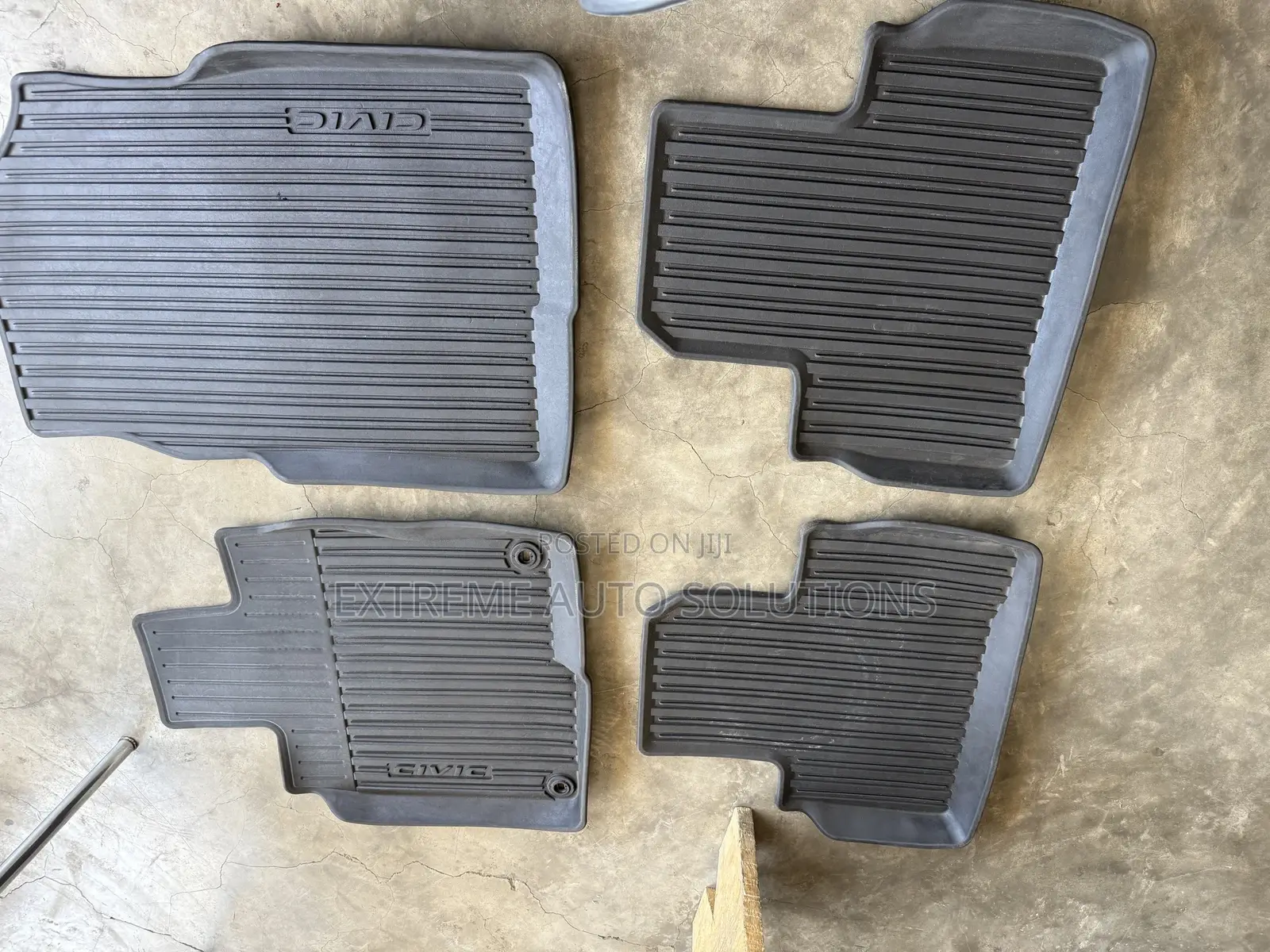 Floor Mats for Original Tray Mat Kit Honda Civic 2022 2023 2024
