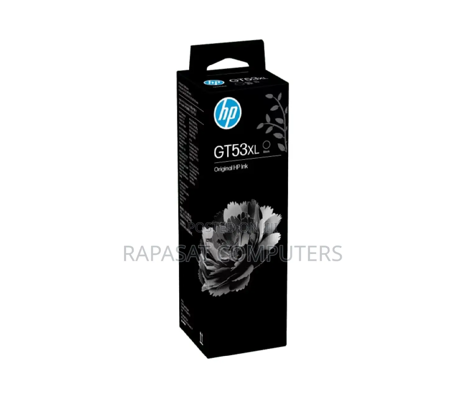 Hp Gt53xl Black Ink Bottle(X4e40ae)