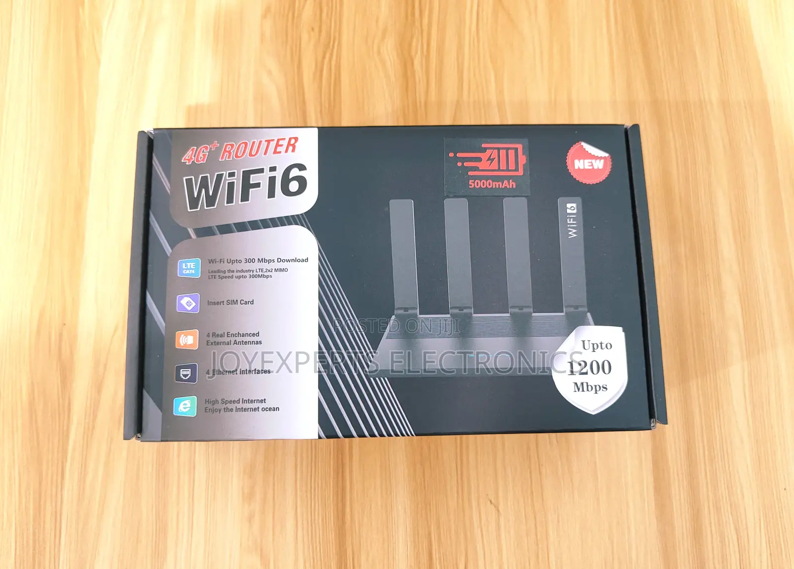Wr800 1200mbps High Speed 4g Lte Wifi Router 4 Lan Ports Wifi 6