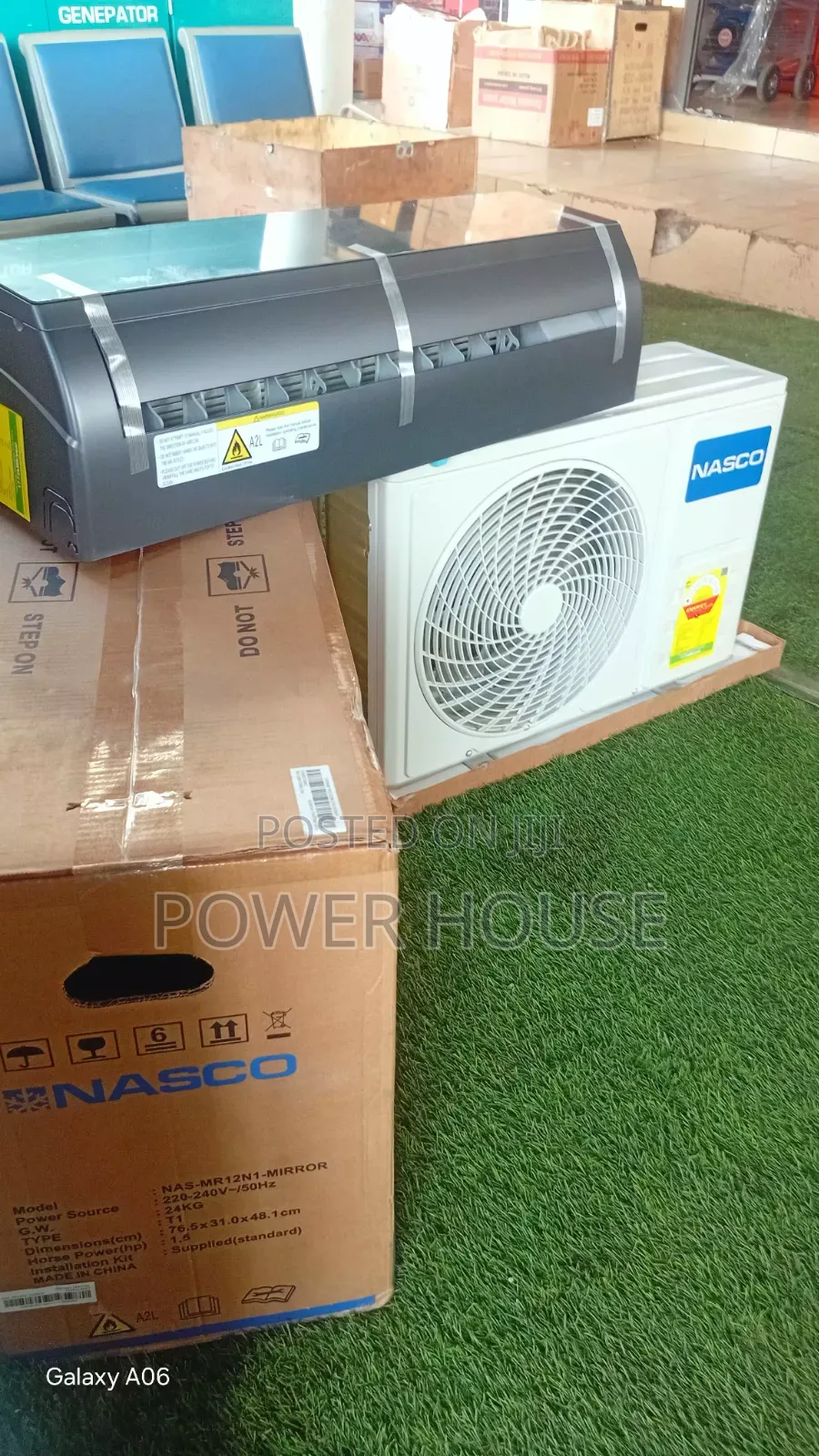 Nasco 1.5hp Mirror Ac – Built for Strong Performance Nasco Ac
