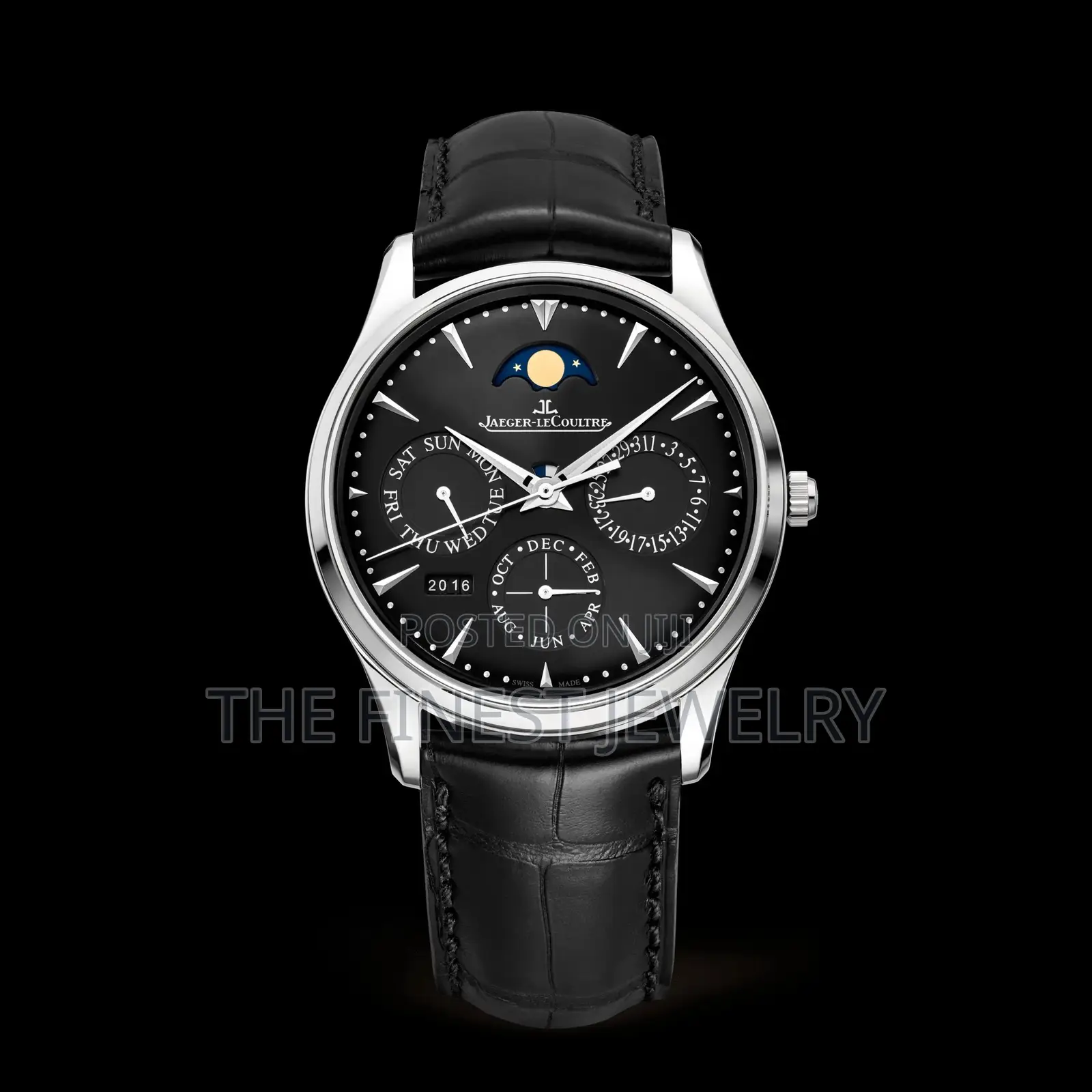 Jaeger-Lecoultre Master Ultra Thin Perpetual Calendar.